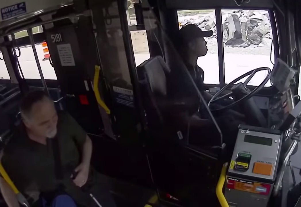 Bus Driver’s Actions Toward Blind Man Caught On Surveillance Film