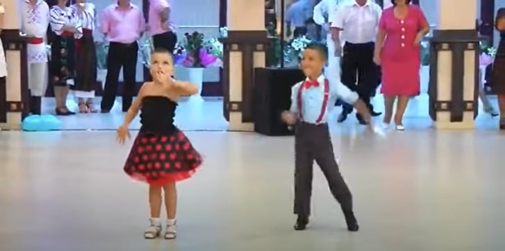 Kids give a spectacular salsa performance and show all the adults how ...
